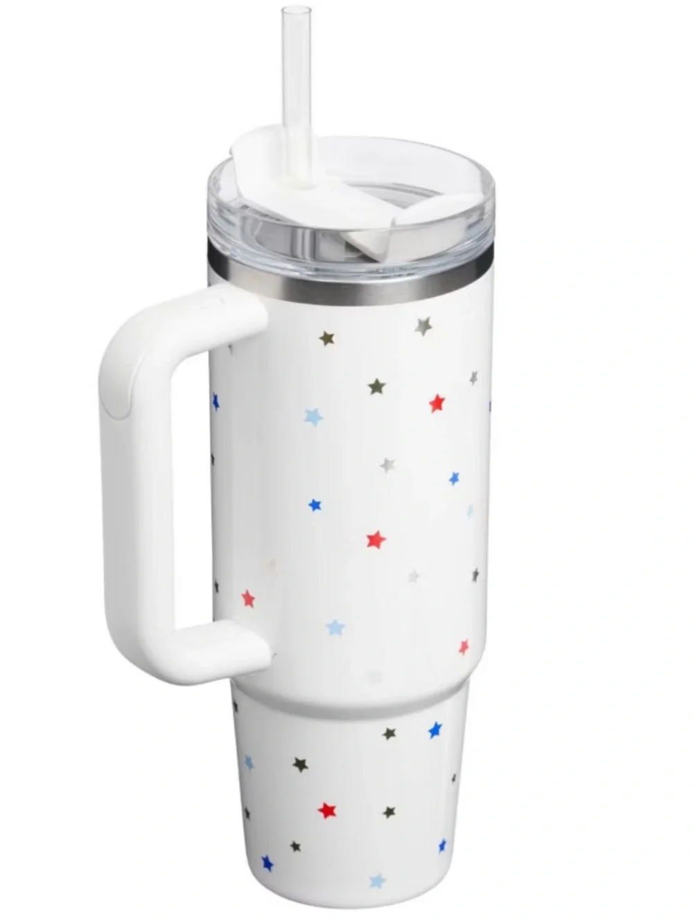 Stanley 30 oz Stainless Steel H2.0 FlowState Quencher Tumbler Starry Sparkle